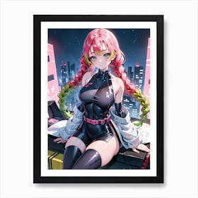 Demon Slayer Mitsuri Kanroji (285) Art Print