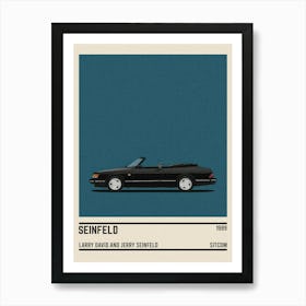 Seinfeld Car Art Print