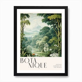 Botanique Fantasy Gardens Of The World 40 Art Print
