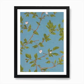 Chinese Pistache 2 tree Vintage Botanical Affiche