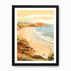 Apollo Bay Beach Australia Golden Tones 3 Art Print