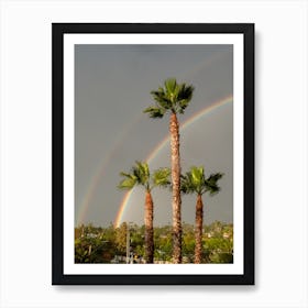 Double Rainbow. Art Print