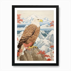 Bird Illustration Eagle 4 Art Print