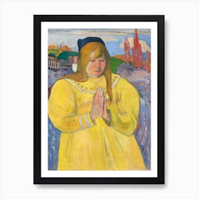 Young Christian Girl (1894), Paul Gauguin Art Print