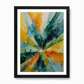 Burst Art Print