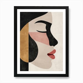 Face Of A Woman 97 Art Print