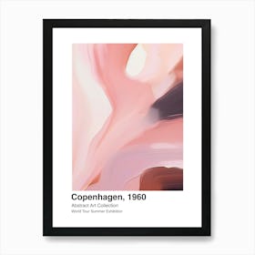 World Tour Exhibition, Abstract Art, Copenhagen, 1960 10 Art Print