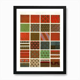 Vintage Pattern Illustration, Owen Jones                                                                                                                 Art Print