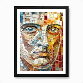 Mosaic Art 6 Art Print