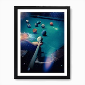 Billiards And Planetary Balls Art Print