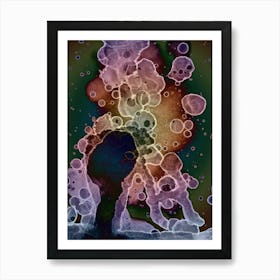 Alcohol Ink Abstraction 11 Art Print