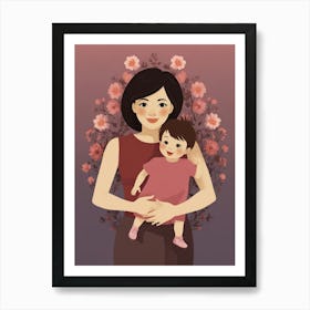 Mother And Child Art Print