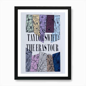 Taylor Swift The Eras Tour Art Print