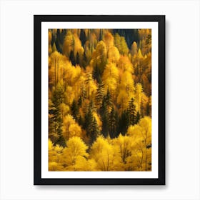 Autumn Forest 80 Art Print