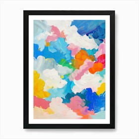 Abstract Clouds 1 Art Print