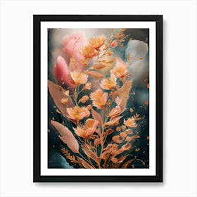 Flowers In The Sky Art Print