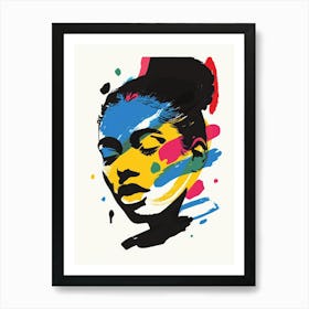 Portrait Of A Woman 530 Art Print