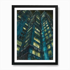 Nyc Skyline 1 Art Print