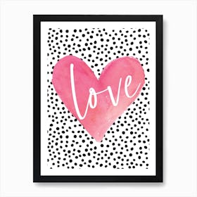 Loveheart Art Print