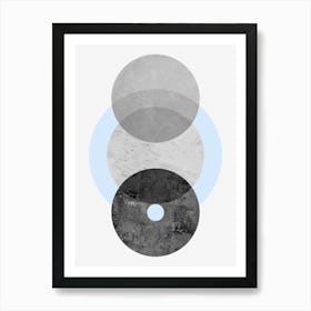 Conceptual geometric art 2 Art Print