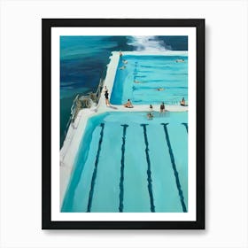 Sydney Pool Art Print