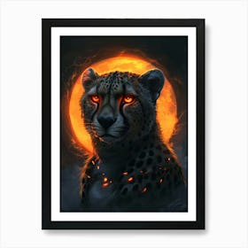 Cheetah 48 Art Print