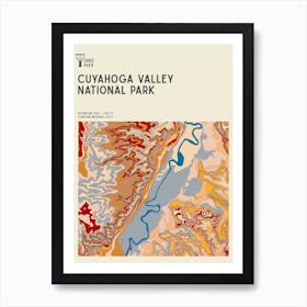 Cuyahoga Valley National Park Series Ohio Usa Art Print