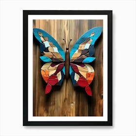 Butterfly Puzzle Wall Art 2 Art Print