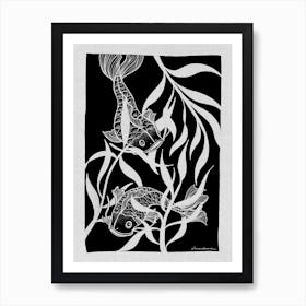 Dyad Art Print