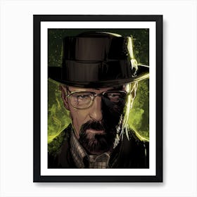 Breaking Bad Heisenberg I Art Print