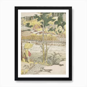 Ōji Ebiya, Katsushika Hokusai Art Print