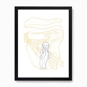 The Scream Art Print