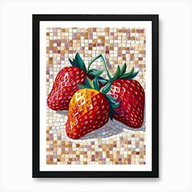 Strawberries Art Print