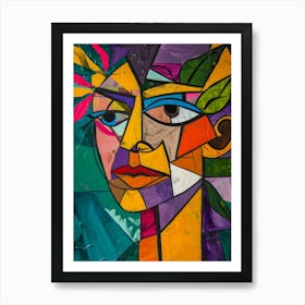 Portrait Of A Woman 626 Art Print