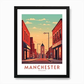 Manchester England Art Print