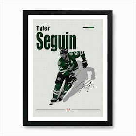 Tyler Seguin Art Print