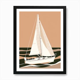 Sailboat 6 Art Print