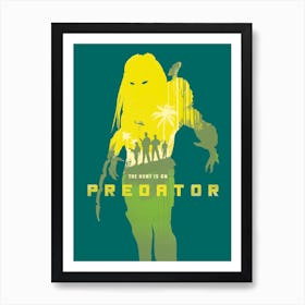 Predator Movie Art Print