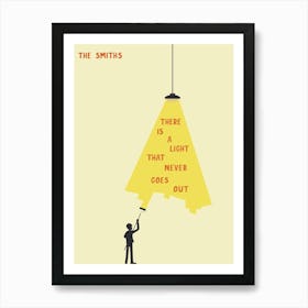 The Smiths Music Poster Song Lyrics Print Alternative Album Cover Cool Wall Art Retro Style Decor Morrissey Surreal Art 1 Art Print