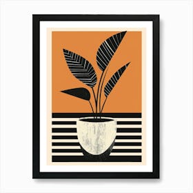 Plant In A Pot 73 Art Print