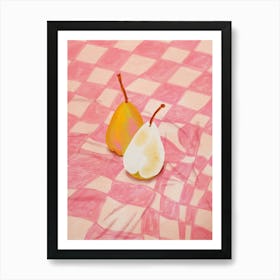 Two Pears Art Print