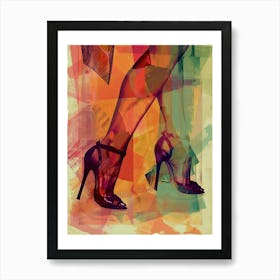 High Heeled Shoes 10 Art Print