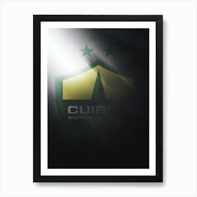 Cuiabá Brazil Football Art Print