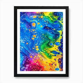 Abstract Painting 2387 Art Print