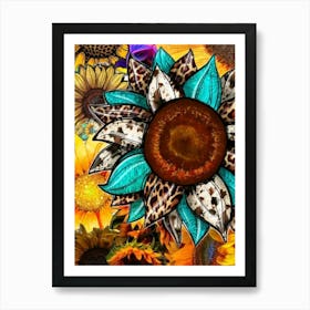 Sunflowers 4 Art Print