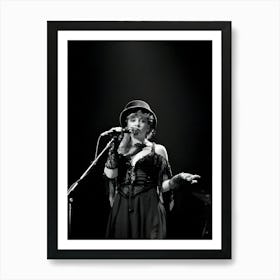 Stevie Nicks Music Vintage Art Print