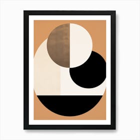 Mid Century Medley; Abstract Auras Art Print