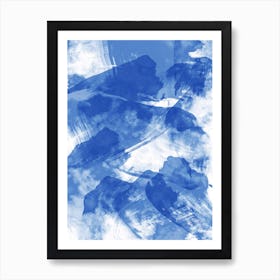 Blue Storm Art Print