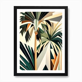 PalmsIntheWind Art Print