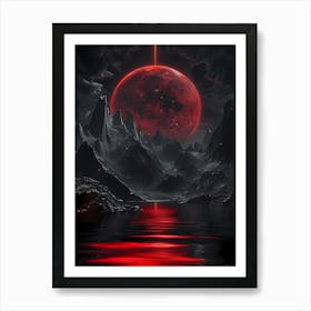 Red Planet 1 Art Print